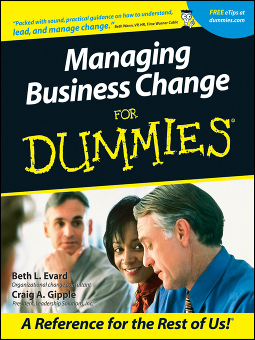 Title details for Managing Business Change For Dummies by Beth L. Evard - Available